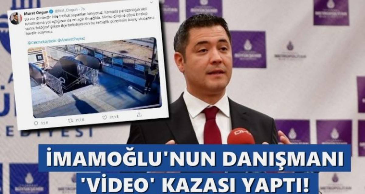 Imamoglu Nun Danismani Ongun Twitter Da Video Kazasi Yapti